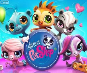 yapboz Littlest PetShop 5 pets